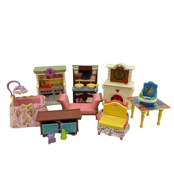 FisherPrice Toys Fisher Price Loving Family Dollhouse Furniture